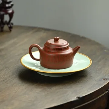 Ấm Tử Sa Kiếm Lưu Đức Chung 220ml - Đất Thanh Thủy Nê - Nghệ Nhân Kỳ Lệnh Quân - Hình ảnh 4