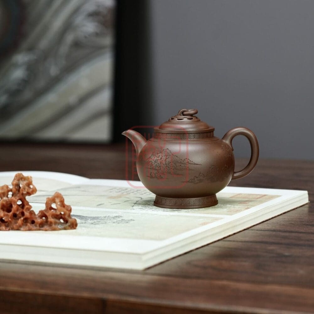 Ấm Tử Sa Cung Đăng 300ml - Đất Đế Tào Thanh