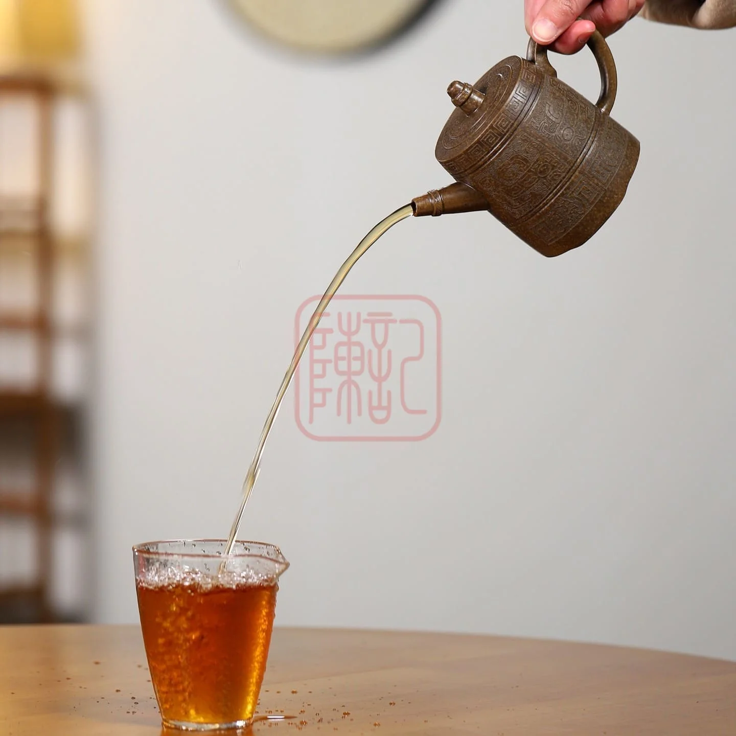 Ấm Tử Sa Hán Đạc 330ml - Đất Cổ Đồng Nê Ủ 40 Năm - Nghệ Nhân Dương Quân Bảo - Hình ảnh 9