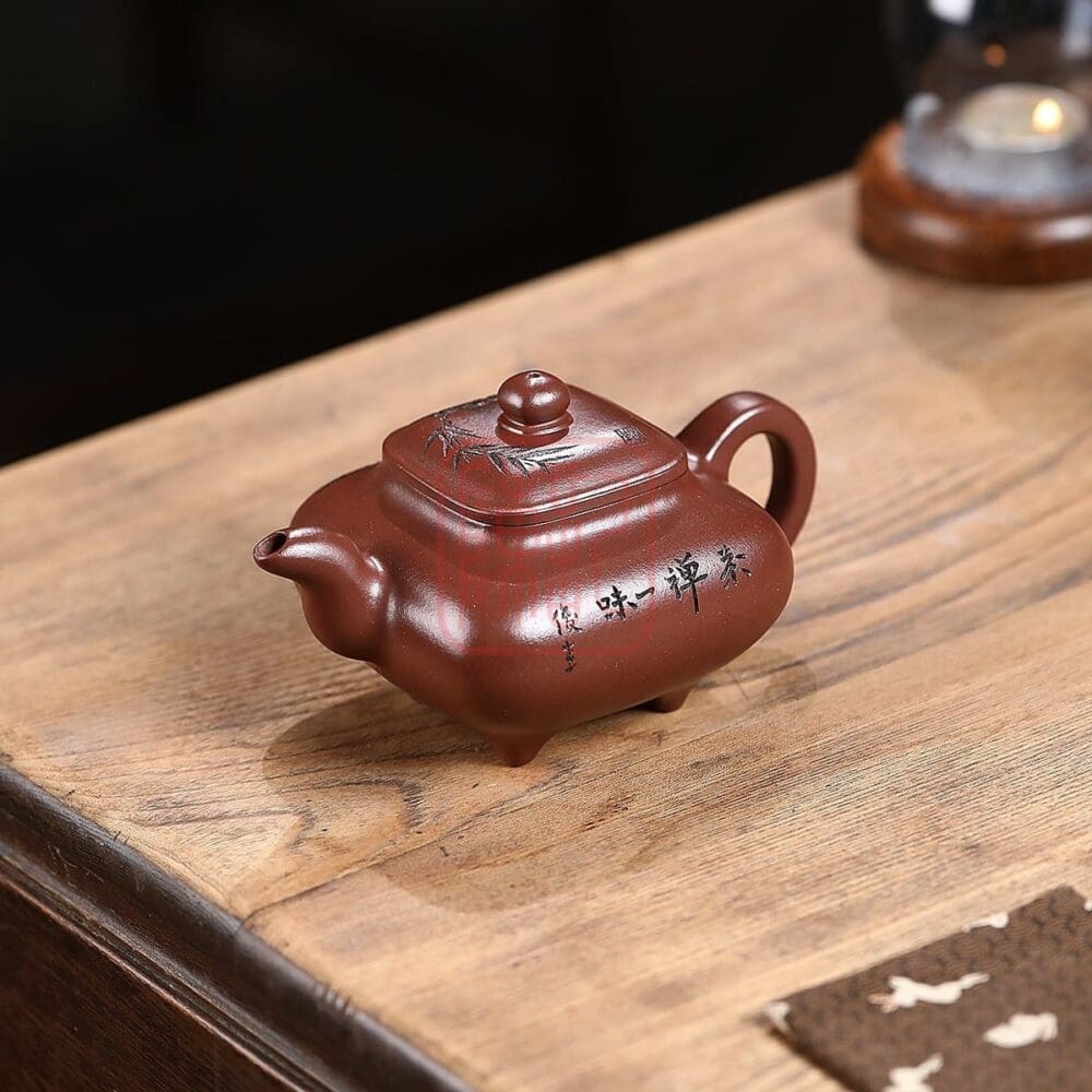 Ấm Tử Sa Truyền Lư 375ml - Đất Nguyên Khoáng Đế Tào Thanh - Nghệ Nhân Diêu Lê Minh | Trần Ký - Trà Chính Phẩm & Tử Sa Chuẩn Nghi Hưng Am Tu Sa Truyen Lu 375ml Dat Nguyen Khoang De Tao Thanh Nghe Nhan Dieu Le Minh 2
