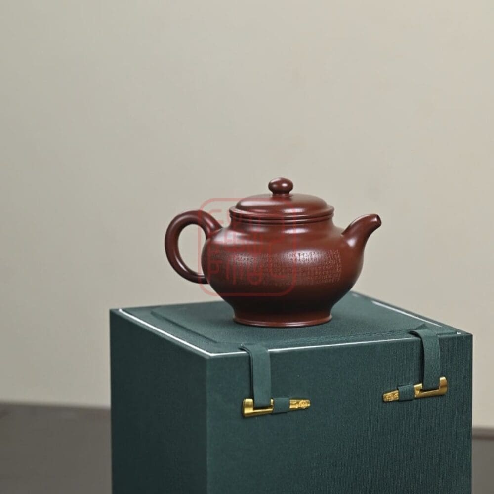 Chế độ xem thay thế của Ấm Tử Sa Xuyết Chỉ 250ml - Đất Tử Nê - Nghệ Nhân Hàn Huệ Cầm
