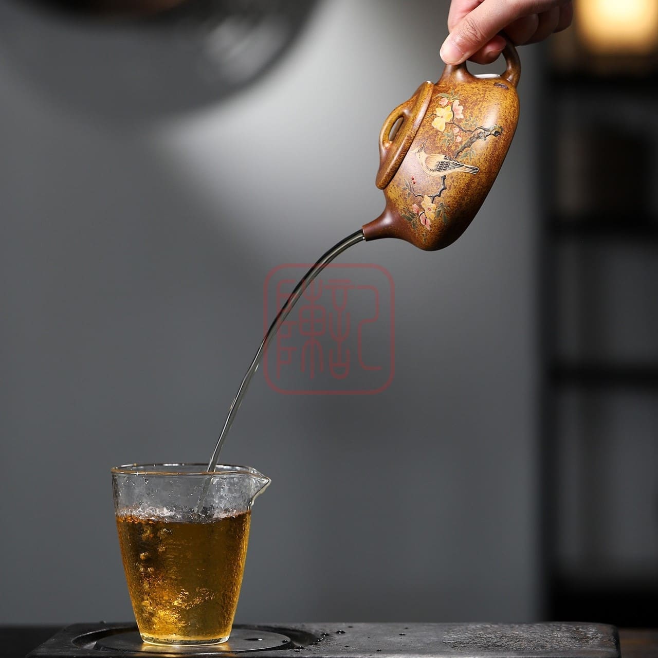 Ấm Tử Sa Nạp Biều 280ml - Đất Hoàng Kim Đoàn Nung Củi - Nghệ Nhân Dương Quân Bảo | Trần Ký - Trà Chính Phẩm & Tử Sa Chuẩn Nghi Hưng Am Tu Sa Nap Bieu 280ml Dat Hoang Kim Doan Nung Cui Nghe Nhan Duong Quan Bao 8