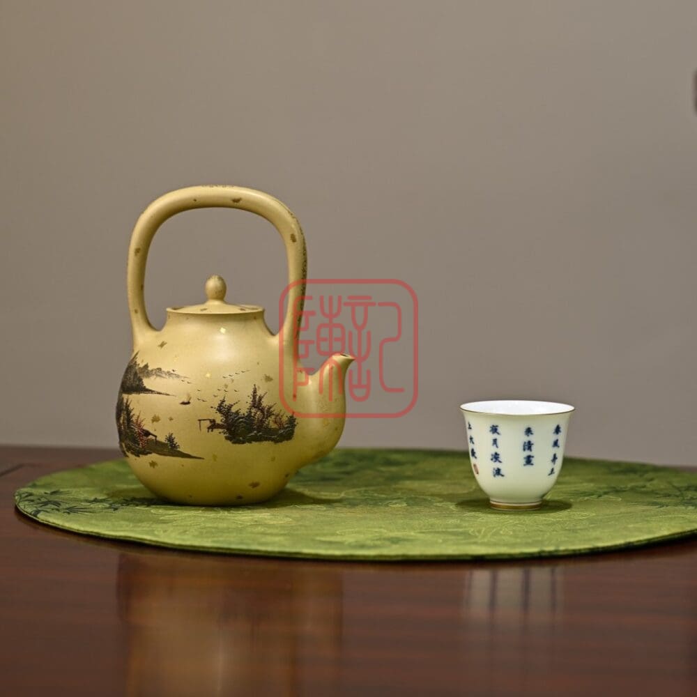 Ấm Tử Sa Đề Lương Lâm Châu 450ml - Đất Nguyên Khoáng Đoàn Nê - Nghệ Nhân Thi Xương | Trần Ký - Trà Chính Phẩm & Tử Sa Chuẩn Nghi Hưng Am Tu Sa De Luong Lam Chau 450ml Dat Nguyen Khoang Doan Ne Nghe Nhan Thi Xuong 3