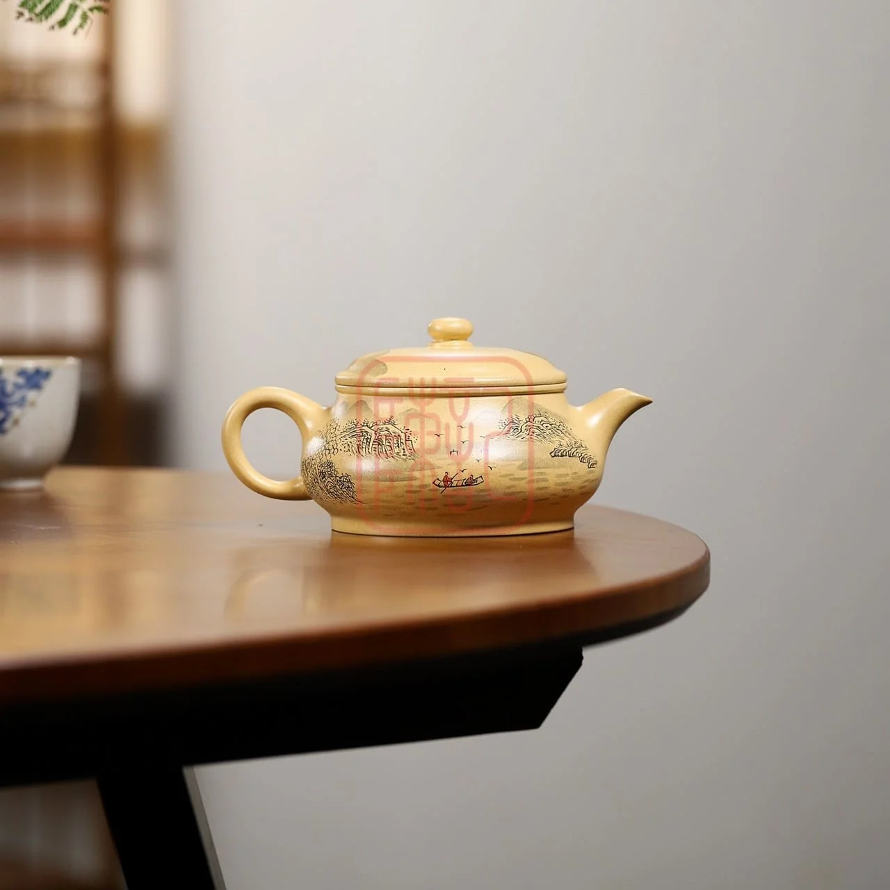 Ấm Tử Sa Minh Lô 280ml - Đất Bổn Sơn Lục - Nghệ Nhân Dương Quân Bảo - Hình ảnh 2