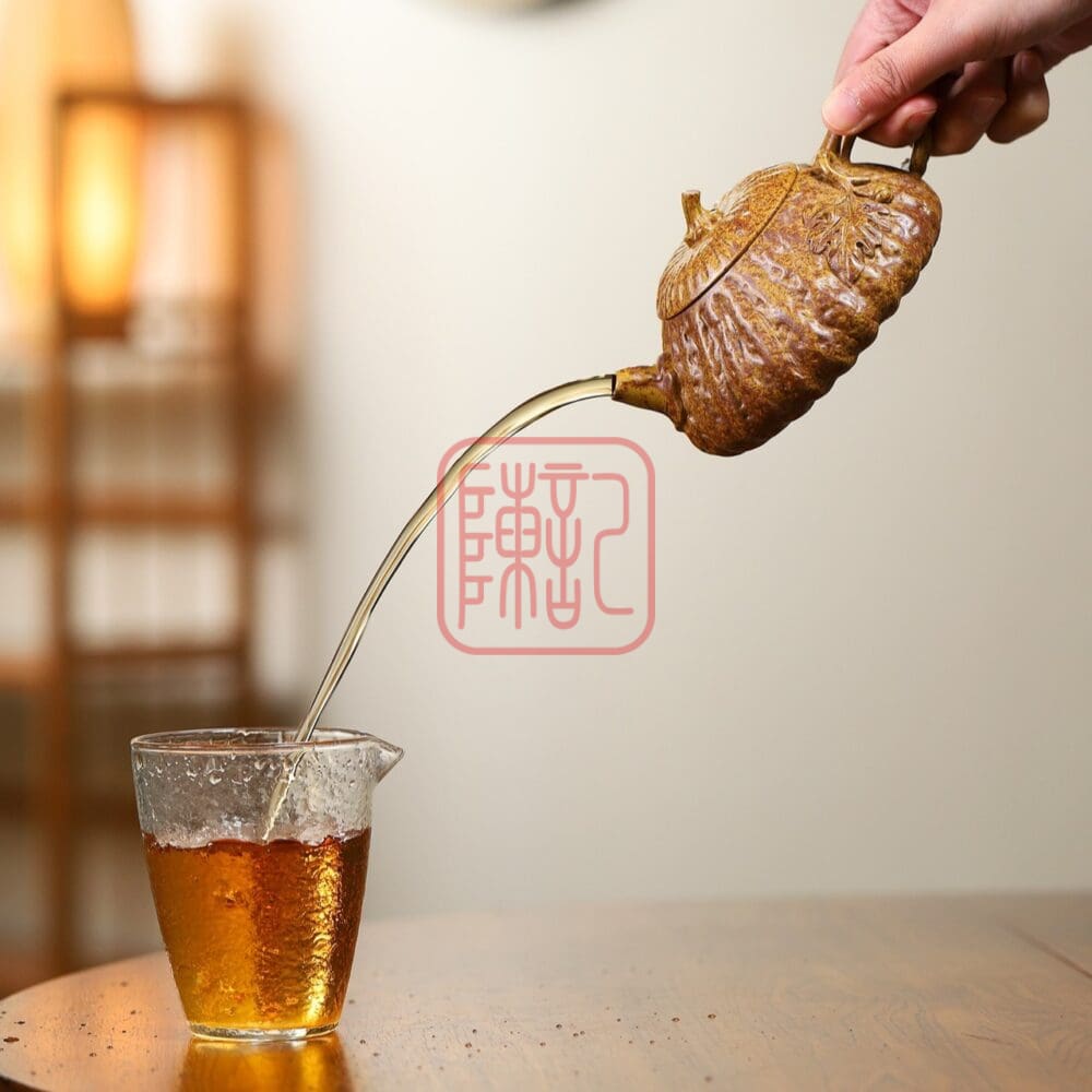 Ấm Tử Sa Nam Qua 300ml - Đất Hoàng Kim Đoàn Nung Củi - Nghệ Nhân Dương Quân Bảo | Trần Ký - Trà Chính Phẩm & Tử Sa Chuẩn Nghi Hưng Am Tu Sa Nam Qua 300ml Dat Hoang Kim Doan Nung Cui Nghe Nhan Duong Quan Bao 8