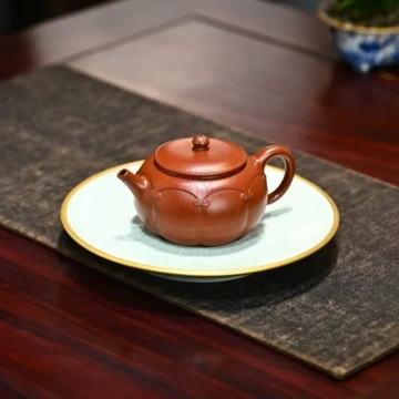Alternative view of Ấm Tử Sa Hanh Thông Như Ý 210ml - Đất Đại Hồng Bào - Nghệ Nhân Thang Tuyên Vũ